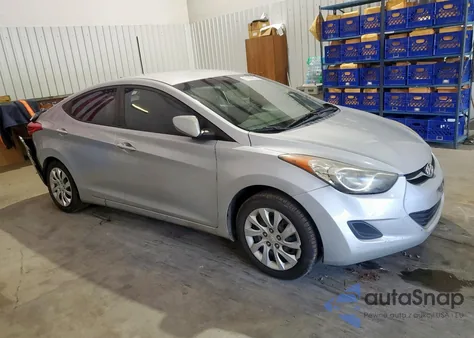 2011 Hyundai Elantra Gls from USA, damaged, VIN 5NPDH4AE3BH030286